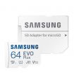 MicroSDHC UHS-1 CARD +adaptor SD 64GB 130MB/s EVO PLUS SAMSUNG MB-MC64KA/EU