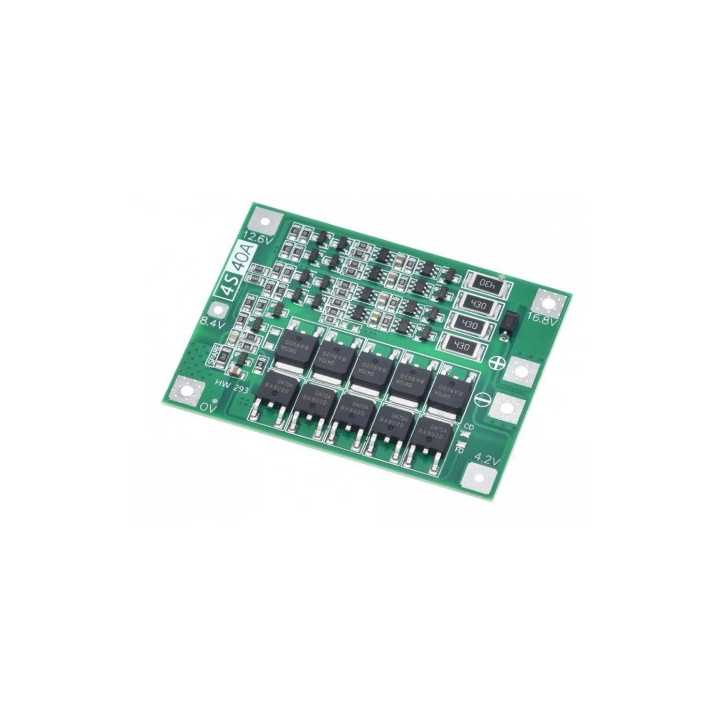 Modul protectie incarcare 4x 18650 40A cu functie BALANCED