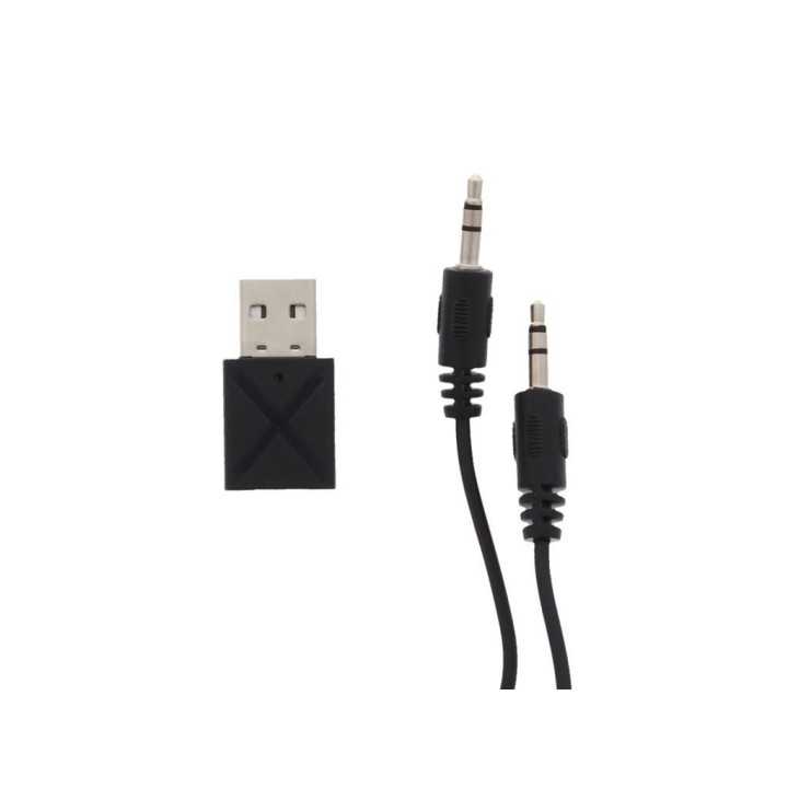 Adaptor Bluetooth 5.0 transmitator Jack 3.5 mm USB 2.0