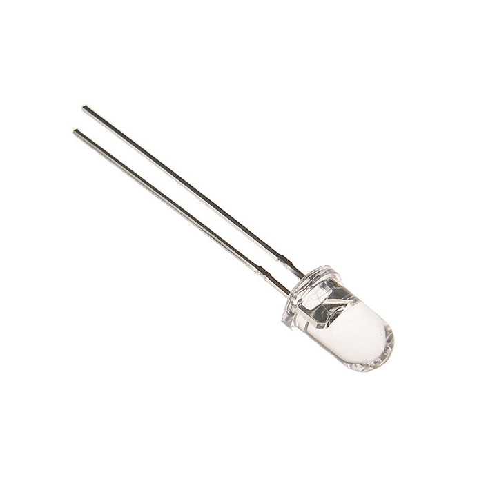 LED 5mm galben 1120-1560mcd 10-15mA 12V OPTOSUPPLY OSY5RU5A31A-12V