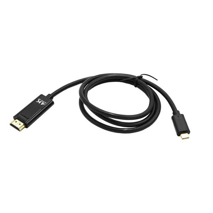Cablu semnal USB type C 3.1 la HDMI 1.8m 4K 2K/60Hz Plug&Play pentru PC telefoane