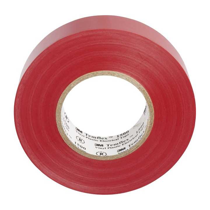 Banda izolatoare rosie 15mm x 10m 1buc 3M
