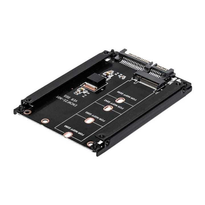Adaptor M.2 - SATA 1x slot negru Orico S22TM2