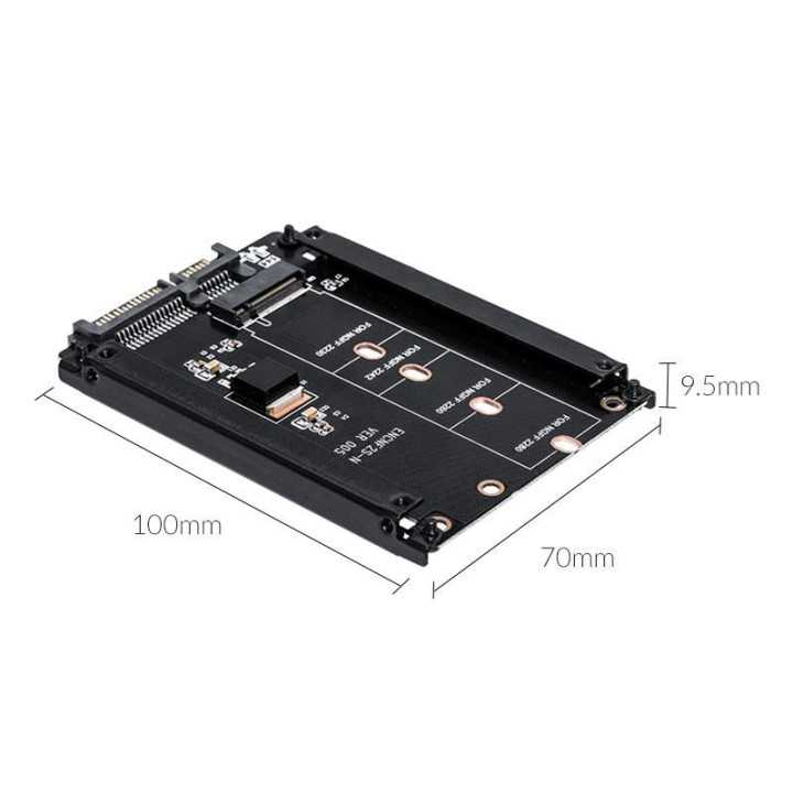 Adaptor M.2 - SATA 1x slot negru Orico S22TM2