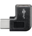 Adaptor USB 3.1 TYPE C - TYPE C 90 Grade 5Gbps potrivit pentru MacBook Goobay 45402