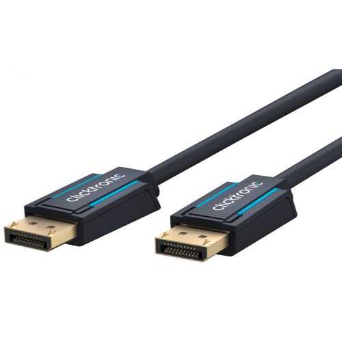 Cablu Profesional DisplayPort - DisplayPort 20m v1.2a 4K 60Hz 21.6Gbit/s AWG24 OFC Clicktronic 70717