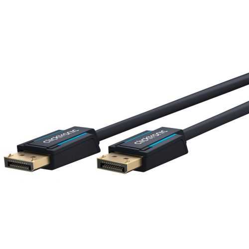 Cablu Profesional DisplayPort - DisplayPort 5m v1.2a 4K 60Hz 21.6Gbit/s AWG26 OFC Clicktronic 70713