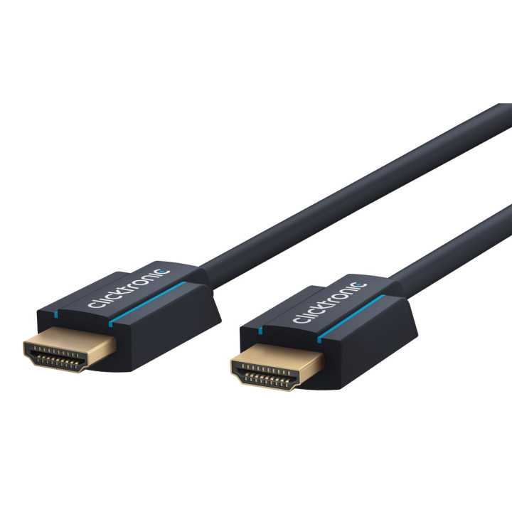 Cablu Profesional HDMI - HDMI 20m Ultra HD 4K 30Hz cu Ethernet OFC AWG24 aurit Clicktronic 70310