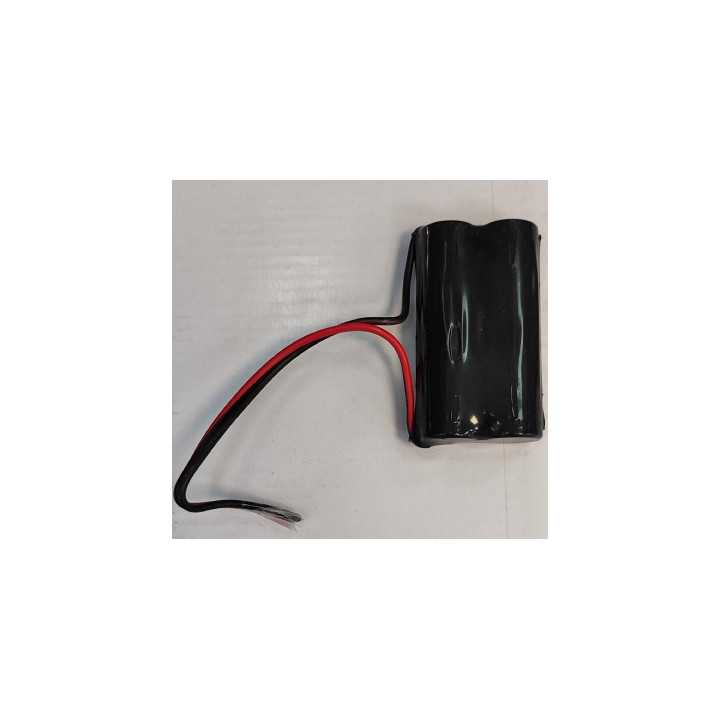 Pachet acumulator Li-ion 2x 18650 3.7V 5000mAh 20A cu fire terminale Samsung INR18650-25R