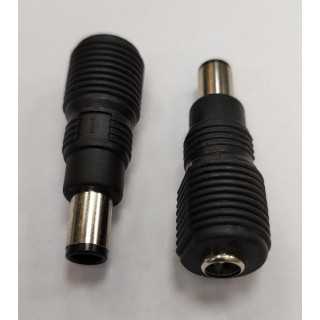 Mufa adaptoare alimentare DC 2.1x5.5 mm mama la 6.3x4 mm tata