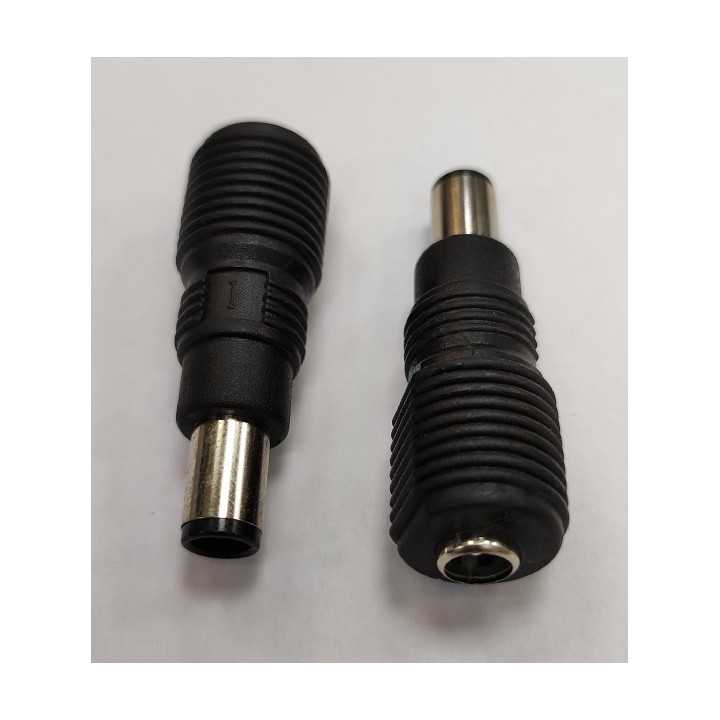 Mufa adaptoare alimentare DC 2.1x5.5 mm mama la 6.3x4 mm tata