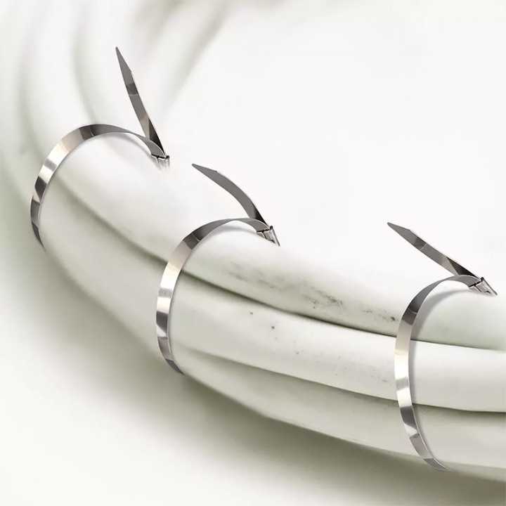 Faseta prindere din otel 4.6mm x 25cm 1buc V-TAC