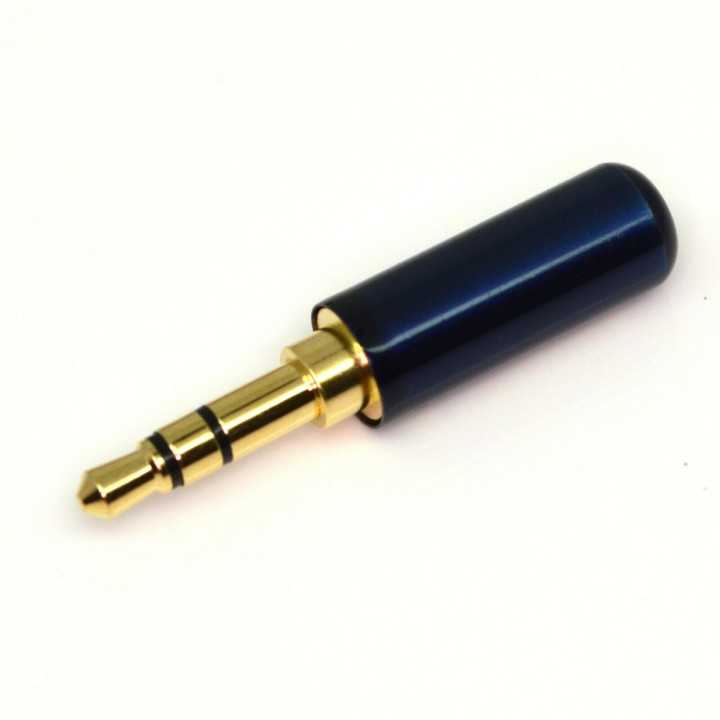 Mufa audio Jack HIGH QUALITY 3.5 mm stereo tata contacte aurite