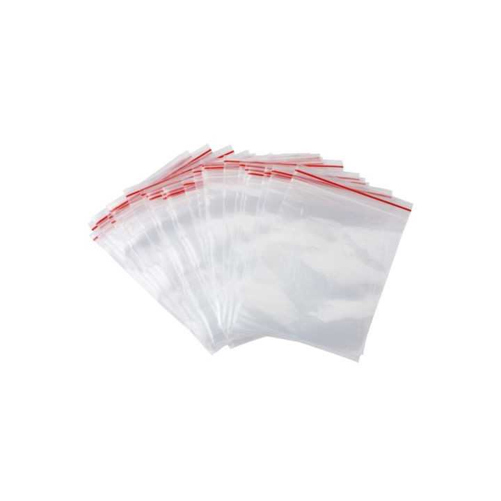 Pungi cu fermoar transparente 70x50mm 100buc PLAST 02-05-0507