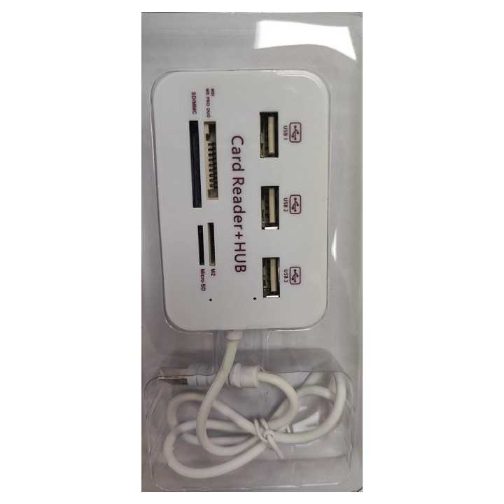 Cititor de carduri scriere/citire All in One +3 port USB TED