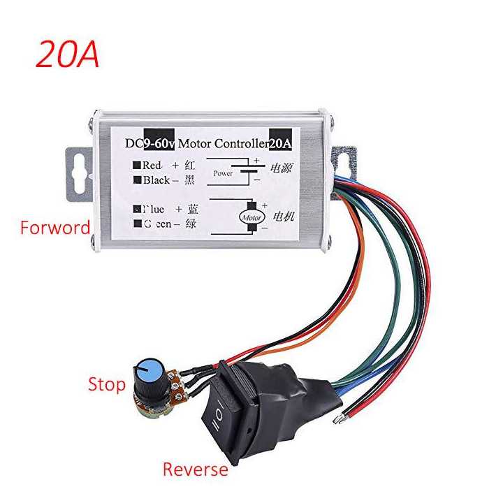 Regulator Driver PWM 20A 0-1200W Curent reglabil