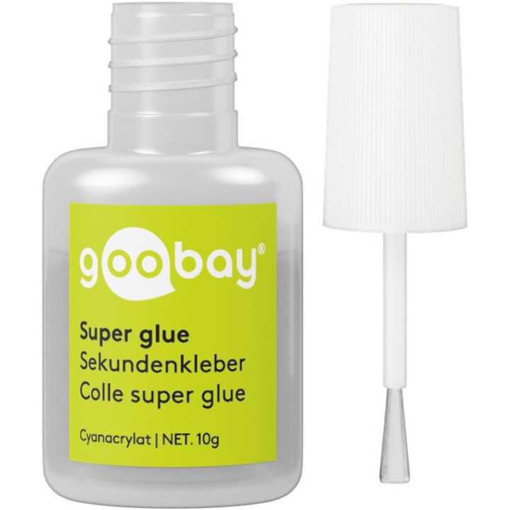 Super glue flacon cu pensula 10gr Goobay