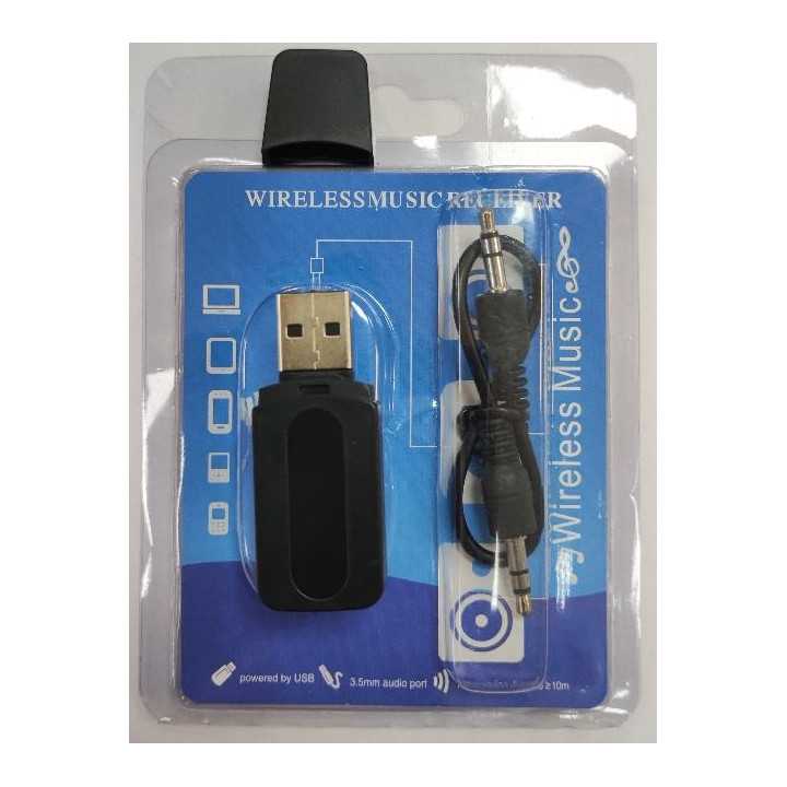 Adaptor convertor audio bluetooth Wireless2.1 +EDR USB cu 3.5 mm Jack