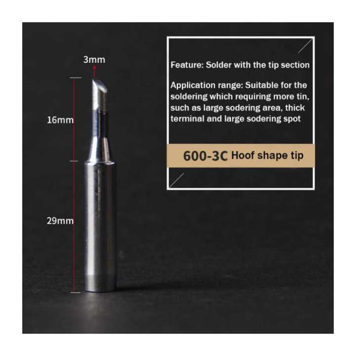 Varf de rezerva BakOn 600-3C pentru statia BK881 BK90 BK60