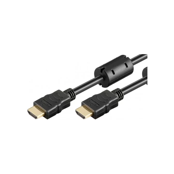 Cablu Hdmi 20m v1.4 3D ARC Full HD cu Ethernet Ferita contacte aurite