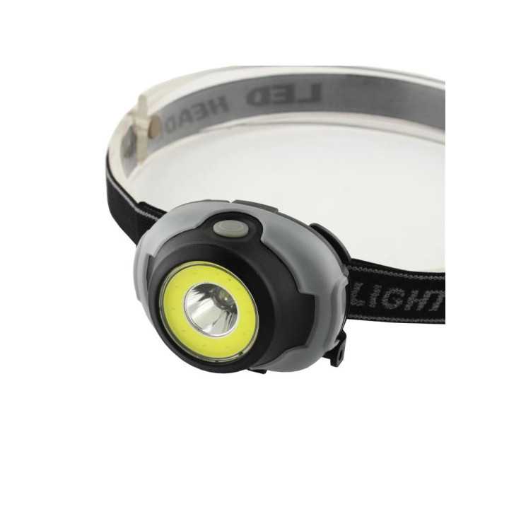 Lanterna frontala cu LED+COB 80+154lm AAA x3 Well TORCH-PITCH-WL