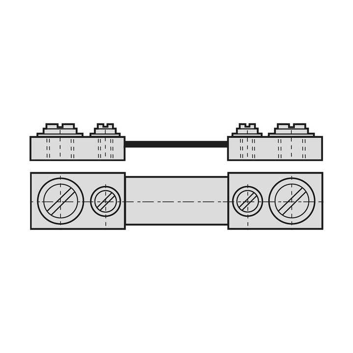 Shunt (sunt) pentru ampermetru 50A 75mV