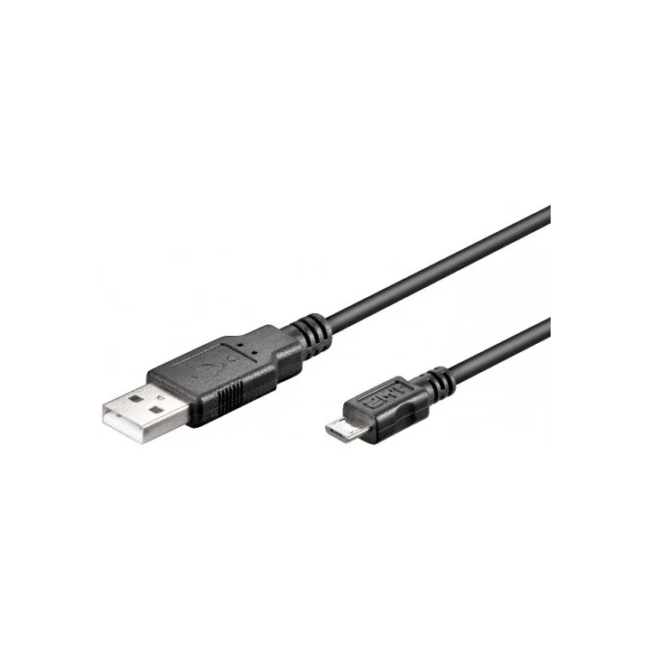 Cablu USB A tata la micro USB 60cm Goobay