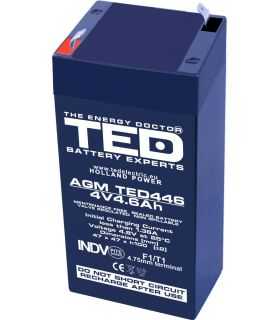 Acumulator 4V 4.6Ah AGM Battery TED446F1
