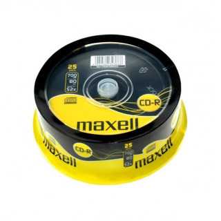 CD-R MAXELL 700MB 52X cutie 25buc CD-R-700-52X-CK25