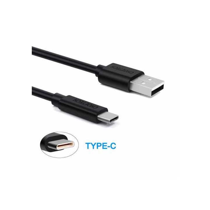 Cablu USB 2.0 A tata - USB TYPE C Choetech AC0003 2.4A 2m negru
