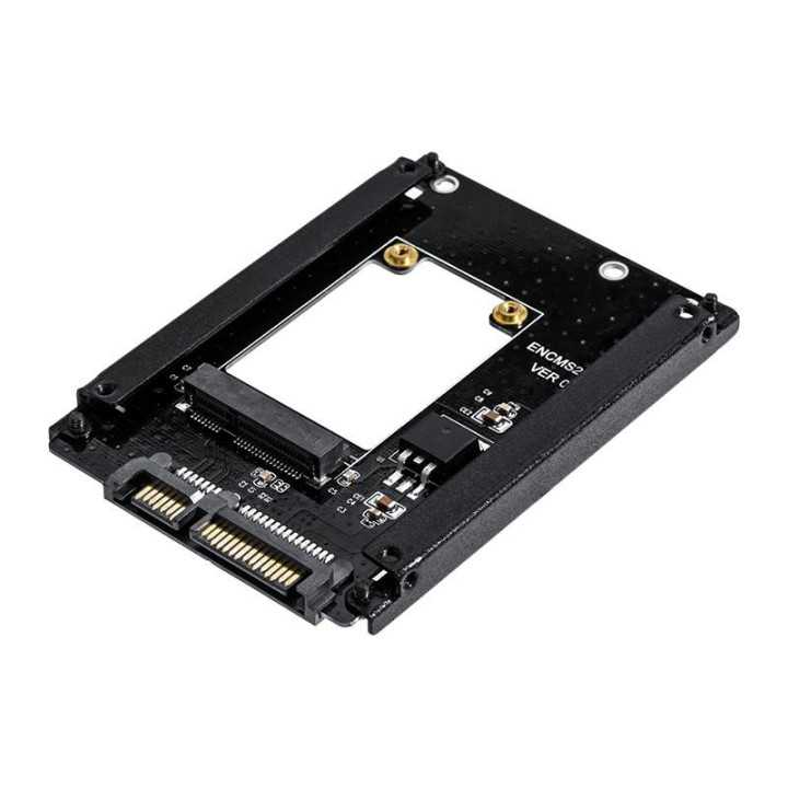 Adaptor mSATA - SATA negru Orico S22TMS-BK