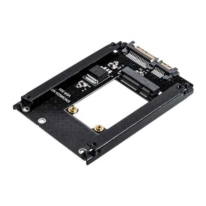 Adaptor mSATA - SATA negru Orico S22TMS-BK