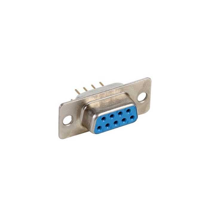 Conector SUB-D SERIAL RS232 9 pini mama CONNFLY DS1033-09FUNSISS-CT