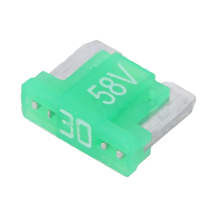 Siguranta 30A 58VDC auto 11mm aliaj de staniu ESKA 341733-58V