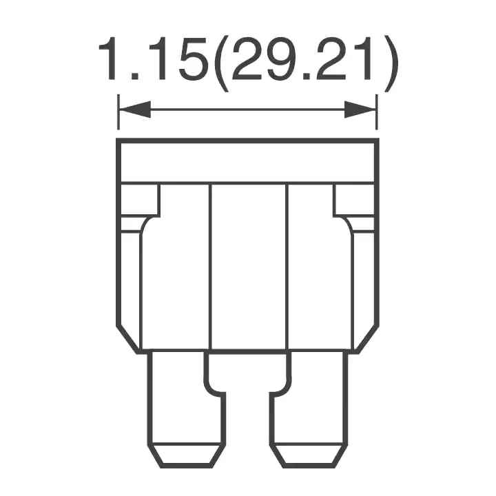 Siguranta MAXI 70A 32VDC auto 29mm MAXI LITTELFUSE 0299070.TXN
