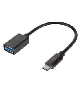 Cablu USB mama - tata USB Type C OTG 10cm REBEL