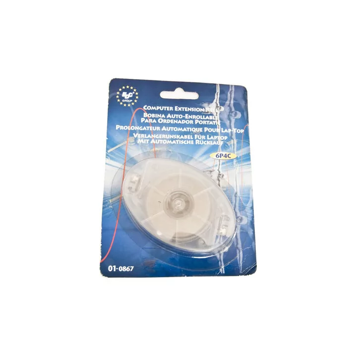 Autoderulator pentru telefon 6P4C RJ11 2.4m EDC