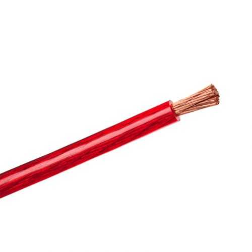 Cablu putere Profesional 4GA 10mm/21.15mm2 rosu Cupru-Aluminiu 1m Cabletech