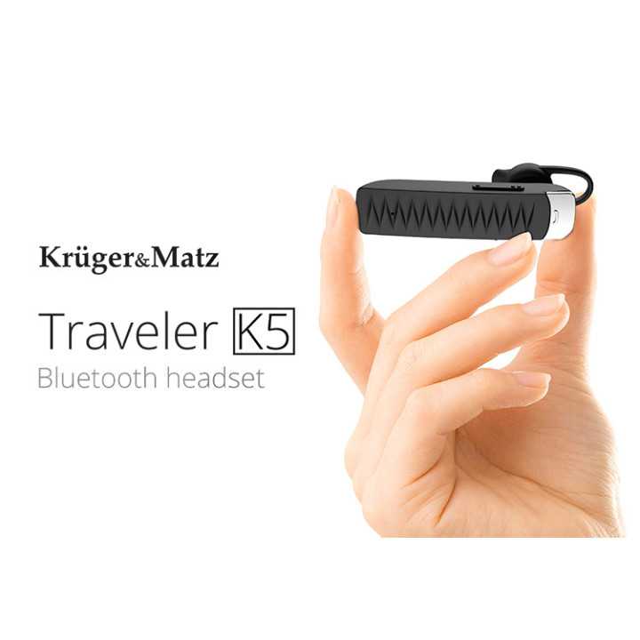 HEADSET BLUETOOTH TRAVELER K5 Kruger&Matz KM0356