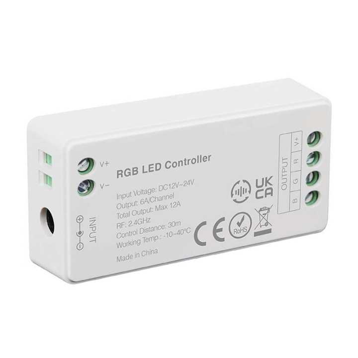 Controller banda LED RGB WI-FI 12/24V 12A V-TAC SKU-2912