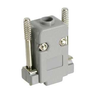 Carcasa mufa 9 pin serial D-SUB RS232 VGA cu surub lung