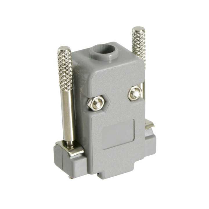 Carcasa mufa 9 pin serial D-SUB RS232 VGA cu surub lung