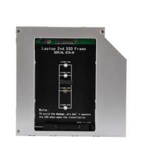 Rack CADDY M.2 NGFF 2230 2242 2260 2280 SSD 9.5mm la SATA 3.0