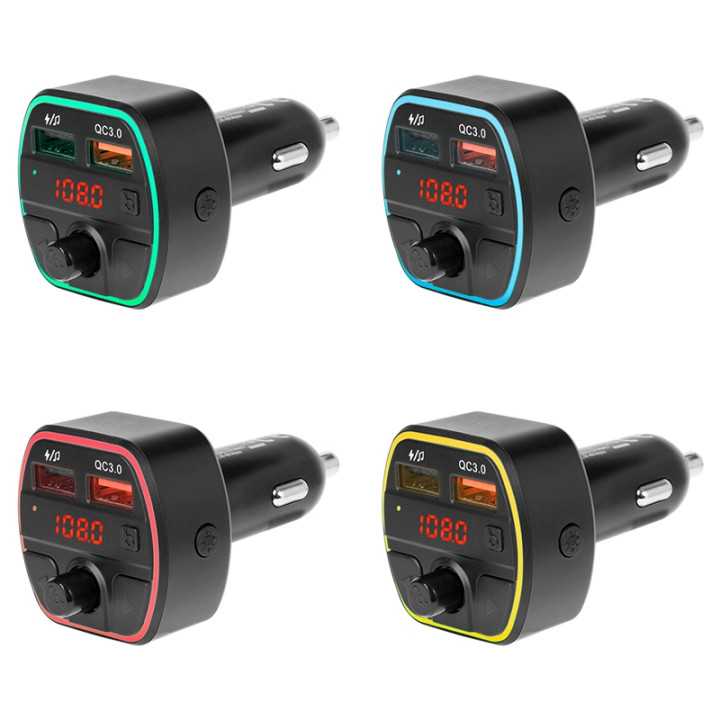 Modulator FM audio Bluetooth QC3.0 2x USB Peiying URZ0478