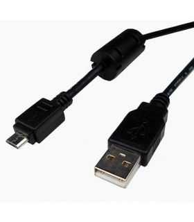 Cablu USB A tata - micro USB tata 1.8m HI-Speed cu ferita