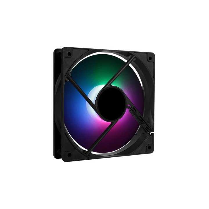 Ventilator Aerocool Frost12 120x120x25mm iluminare RGB PWM 500-1500RPM 4pin FROST12-FRGB-PWM