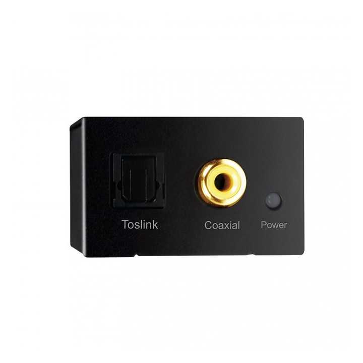 Adaptor convertor analogic-digital Intrare 2xRCA mama - Toslink/ Coaxial Didital audio LOGILINK CA0102