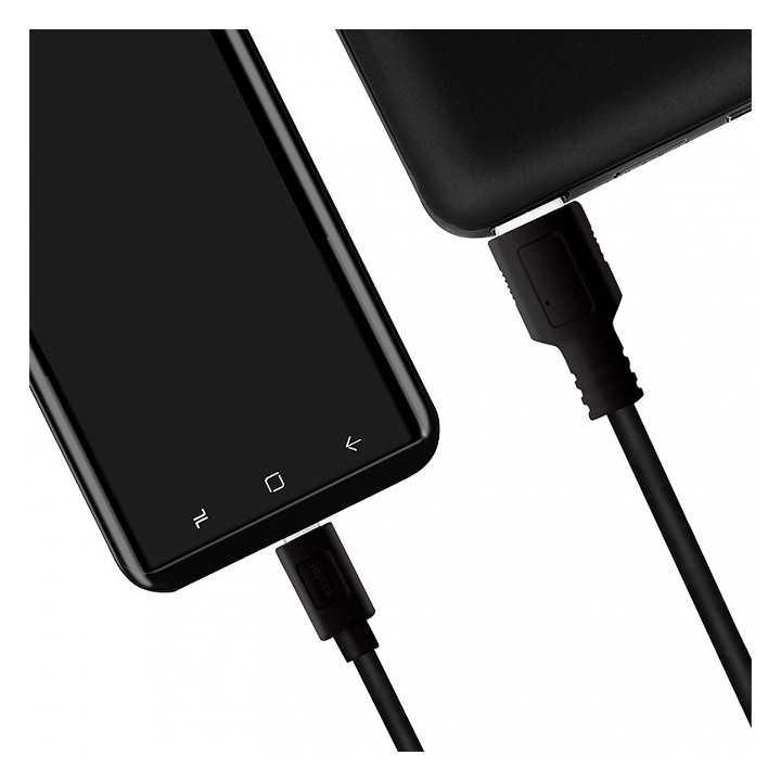 Cablu USB 3.0 A - USB type C 0.5m negru LOGILINK CU0167