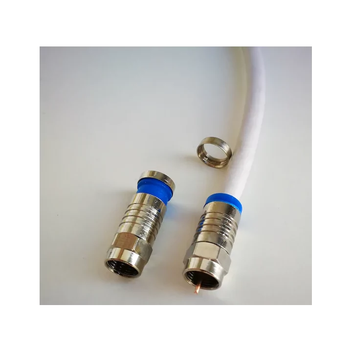 Mufa tata tip F compresie pentru cabluri max. 7 mm