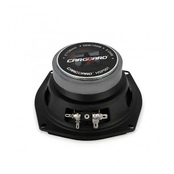Difuzor HI-FI HOME 5" 130mm 60/100W 8 ohmi 80Hz-6kHz Carguard HSP001